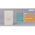 1 Gang 1 Way Switch with Fluorescence